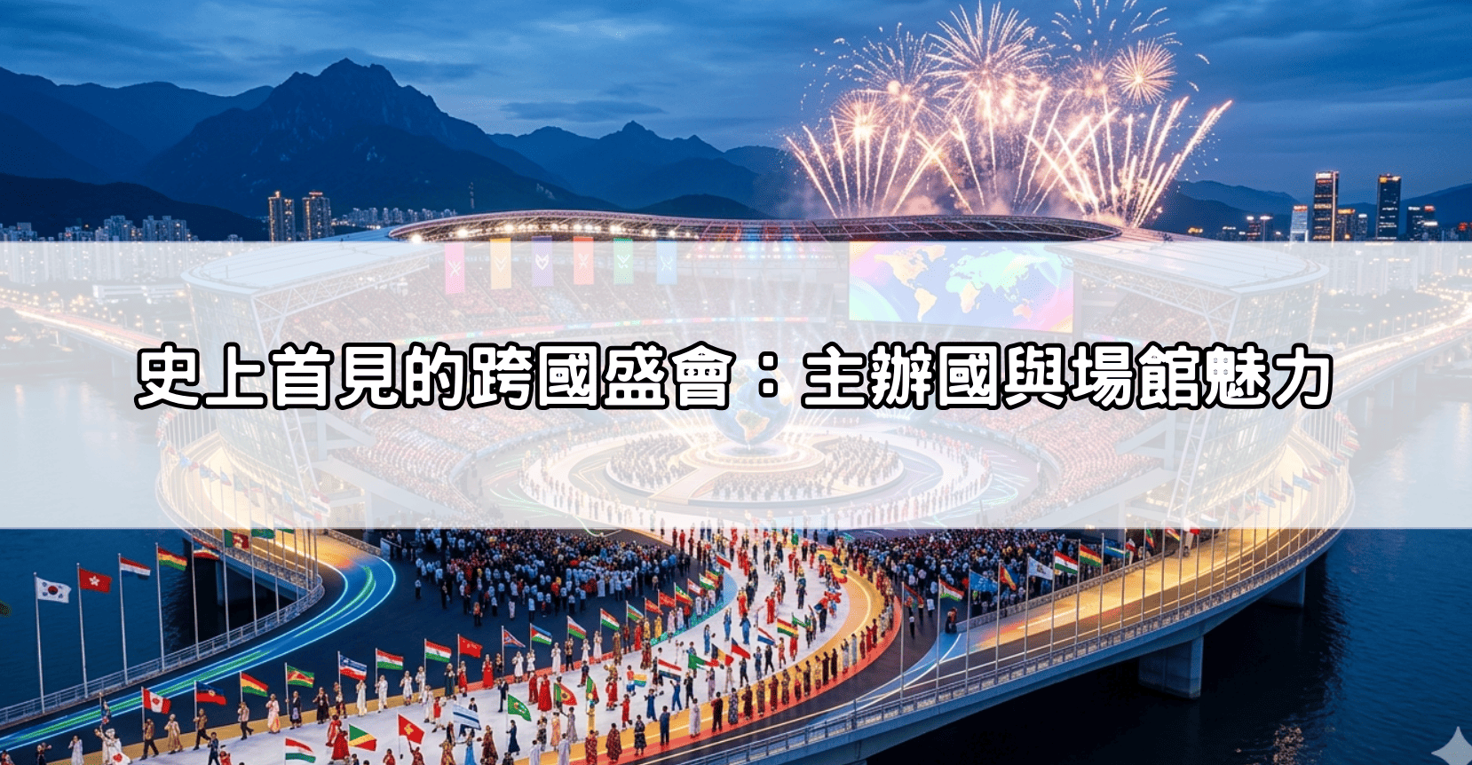 史上首見的跨國盛會:主辦國與場館魅力