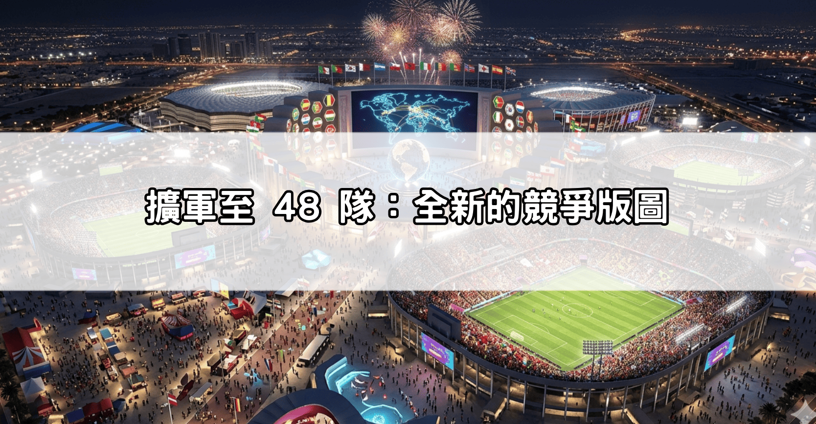 擴軍至 48 隊:全新的競爭版圖